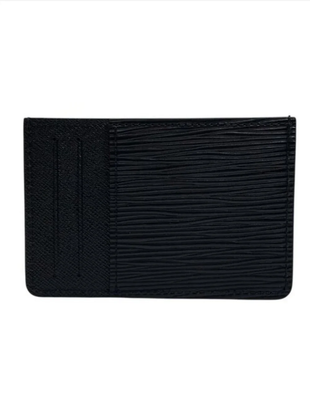 Brand NEW! LV Louis Vuitton Neo Card Holder Case Compact Epi Leather Black W/COA
